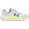 imageUnder Armour Unisexs Grade School Assert 10 Sneaker110 Summit WhiteHigh Vis YellowBlue Atlantis