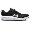 imageUnder Armour Unisexs Pre School Assert 10 Alternate Closure Running Shoe001 BlackWhiteWhite