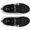 imageUnder Armour Unisexs Pre School Assert 10 Alternate Closure Running Shoe001 BlackWhiteWhite