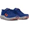 imageUnder Armour Unisexs Pre School Assert 10 Alternate Closure Running Shoe400 Tech BlueMod GrayOrange Blast