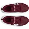 imageUnder Armour Unisexs Pre School Assert 10 Alternate Closure Running Shoe601 CardinalCardinalWhite