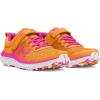imageUnder Armour Unisexs Pre School Assert 10 Alternate Closure Running Shoe800 Nova OrangeRebel PinkRebel Pink