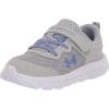 imageUnder Armour Unisex Baby Infant Assert 10 Alternate Closure Running ShoeMod GrayNebula PurpleBaja Blue