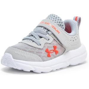 imageUnder Armour Unisex Baby Infant Assert 10 Alternate Closure Running Shoe011 Mod GrayRedAres Red