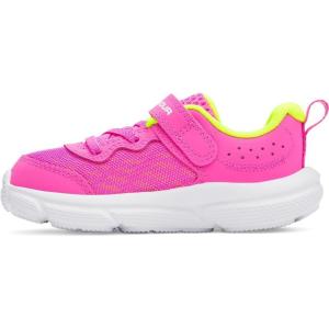 imageUnder Armour Unisex Baby Infant Assert 10 Alternate Closure Running Shoe652 Rebel PinkHigh Vis YellowWhite