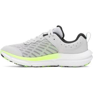 imageUnder Armour Unisexs Grade School Assert 10 Sneaker012 Mod GrayBlackHyper Green