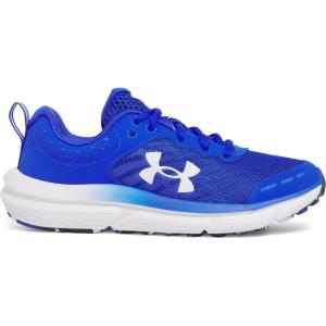 imageUnder Armour Unisexs Grade School Assert 10 Sneaker402 Team RoyalBlackWhite
