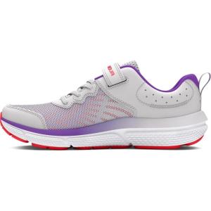 imageUnder Armour Unisexs Pre School Assert 10 Alternate Closure Running Shoe104 Distant GrayLavishRacer Red
