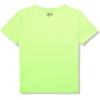 imageUnder Armour Boys Short Sleeve Shirt Crewneck Lightweight and Breathable Sports Graphic TeesHyper Green  Tech Mitt Ss