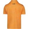 imageUnder Armour Boys Short Sleeve Ua Match Polo Collared Shirt Chest Logo Soft ampamp ComfortableOrange Shock