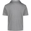 imageUnder Armour Boys Short Sleeve Ua Match Polo Collared Shirt Chest Logo Soft ampamp ComfortablePitch Gray Twist