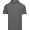 imageUnder Armour Boys Short Sleeve Ua Match Polo Collared Shirt Chest Logo Soft ampamp ComfortableTwist Castlerock