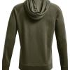 imageUnder Armour Mens Rival Fleece Big Logo HoodieMarine Od Greenblack