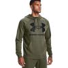 imageUnder Armour Mens Rival Fleece Big Logo HoodieMarine Od Greenblack