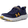 imageUnder Armour Boys Pre School Assert 10 Alternate Closure Sneaker410 Midnight NavyMod GrayCampus Gold