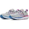 imageUnder Armour UnisexChild Pre School Assert 9 Alternate Closure Sneaker106 Halo GrayWhiteVivid Lilac