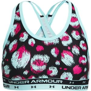 imageUnder Armour Girls Crossback Printed BraBlack 001Breeze