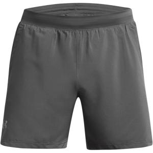 imageUnder Armour Mens Launch Run 5quot Shorts025 Castlerock  Castlerock  Reflective
