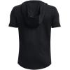 imageUnder Armour Boys Baseball Short Sleeve HoodieBlack 001White