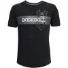 imageUnder Armour Boys Baseball Short Sleeve HoodieBlack 001White