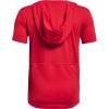 imageUnder Armour Boys Baseball Short Sleeve HoodieRed 600Beta