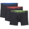 imageUnder Armour Boys MultiPack Performance Tech Boxerjock Brief 6quot Inseam AllDay Comfort ampamp SoftBlackLava
