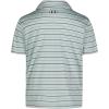 imageUnder Armour BabyBoys Short Sleeve Ua Match Polo Collared Shirt Chest Logo Soft ampamp ComfortableDistant Gray  Stripe