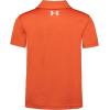 imageUnder Armour BabyBoys Short Sleeve Ua Match Polo Collared Shirt Chest Logo Soft ampamp ComfortableTeam Orange