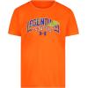 imageUnder Armour Boys Boys Short Sleeve Shirt Crewneck Lightweight and BreathableLegendary Blaze Orange
