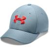 imageUnder Armour Boys Heathered Blitzing 30 CapAsh Gray Beta Red
