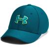 imageUnder Armour Boys Heathered Blitzing 30 CapTeal VibeTeal Rush