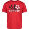 imageUnder Armour Boys Boys Short Sleeve Shirt Crewneck Lightweight and BreathableRed Soccer