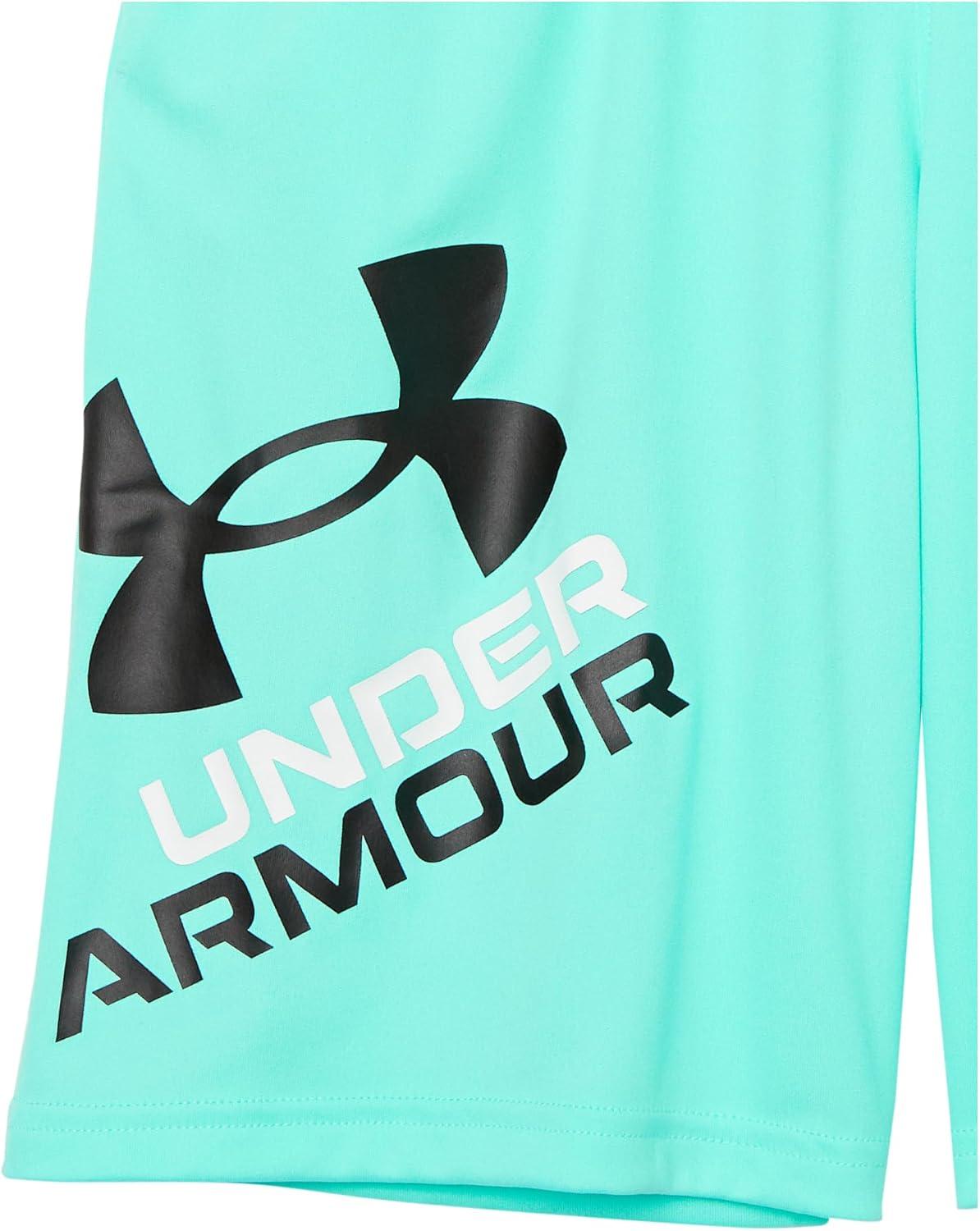 imageUnder Armour boys Prototype 20 Logo Shorts361 Neo Turquoise   Black