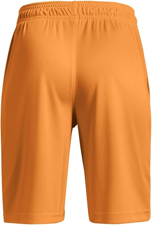 imageUnder Armour boys Prototype 20 Logo ShortsOmega Orange 857Blue Note