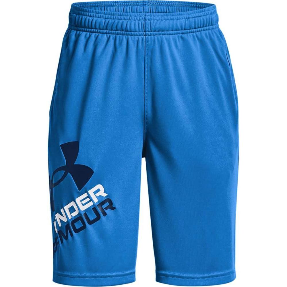 imageUnder Armour boys Prototype 20 Logo ShortsBlue Circuit 436Academy Blue
