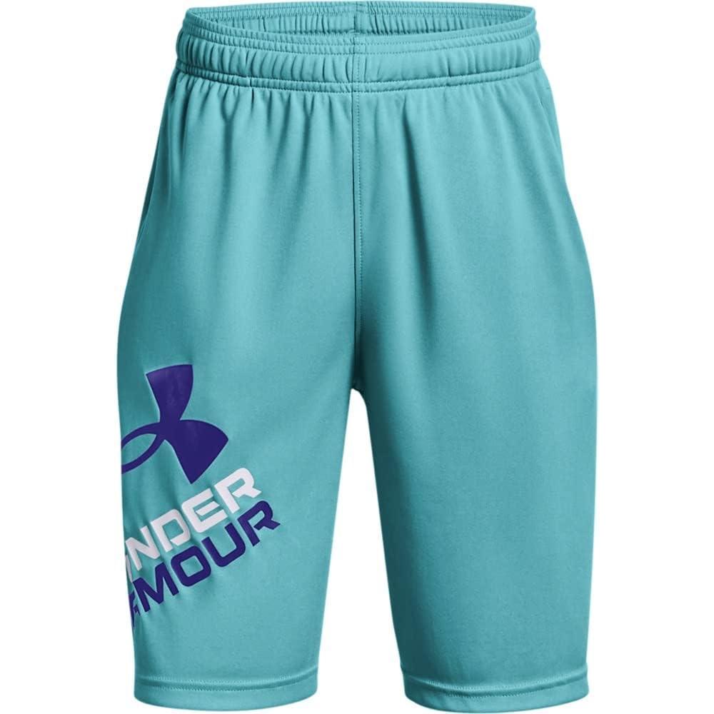 imageUnder Armour boys Prototype 20 Logo ShortsCosmos 476Regal