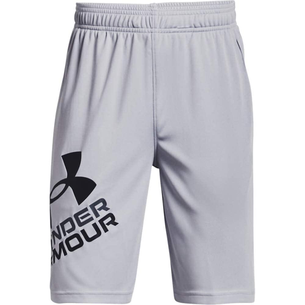 imageUnder Armour boys Prototype 20 Logo ShortsMod Gray 011Black