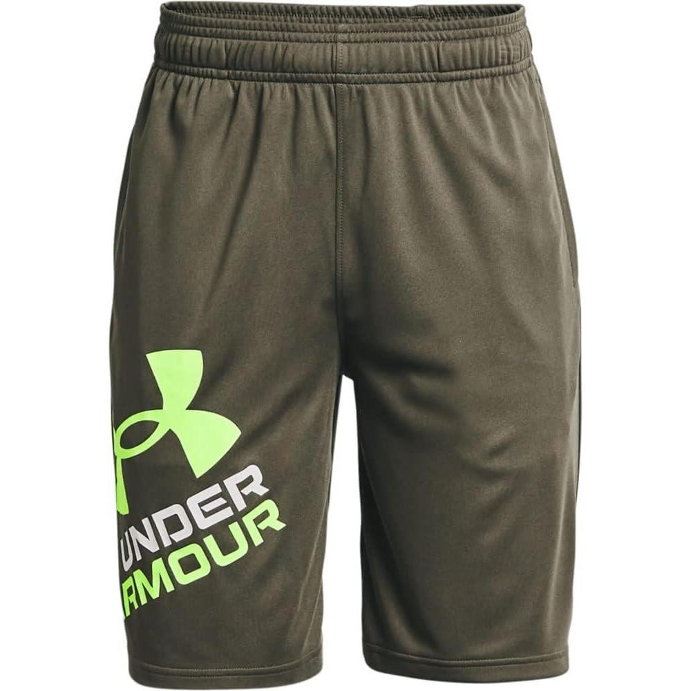 imageUnder Armour boys Prototype 20 Logo ShortsVictory Green 369Summer Lime