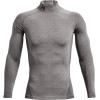 imageUnder Armour Mens ColdGear Compression MockCharcoal Light HeatherBlack