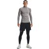 imageUnder Armour Mens ColdGear Compression MockCharcoal Light HeatherBlack
