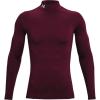 imageUnder Armour Mens ColdGear Compression MockMaroonWhite