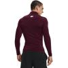 imageUnder Armour Mens ColdGear Compression MockMaroonWhite