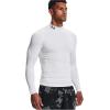 imageUnder Armour Mens ColdGear Compression MockWhiteBlack