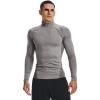 imageUnder Armour Mens ColdGear Compression MockCharcoal Light HeatherBlack