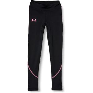 imageUnder Armour Girls Cozy Armour Leggings002 Black   Pink Punk