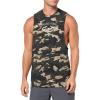 imageUnder Armour Mens Project Rock Camo Tank299 City Khaki  Baroque Green  White Clay