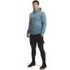 imageUnder Armour Mens Armourfleece Twist Hoodie587 Jasper Blue   Black