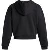 imageUnder Armour Womens Rival Fleece Piped Half Zip Hoodie005 Black   White