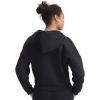 imageUnder Armour Womens Rival Fleece Piped Half Zip Hoodie005 Black   White