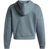 imageUnder Armour Womens Rival Fleece Piped Half Zip Hoodie587 Jasper Blue   White